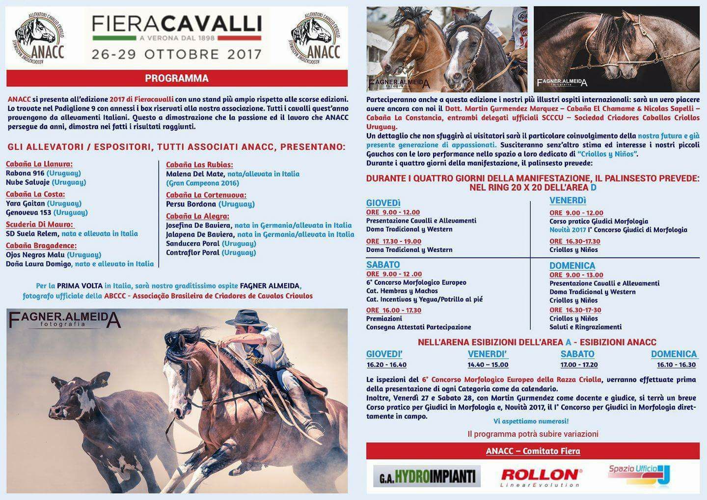 programa fiera cavalli 2017